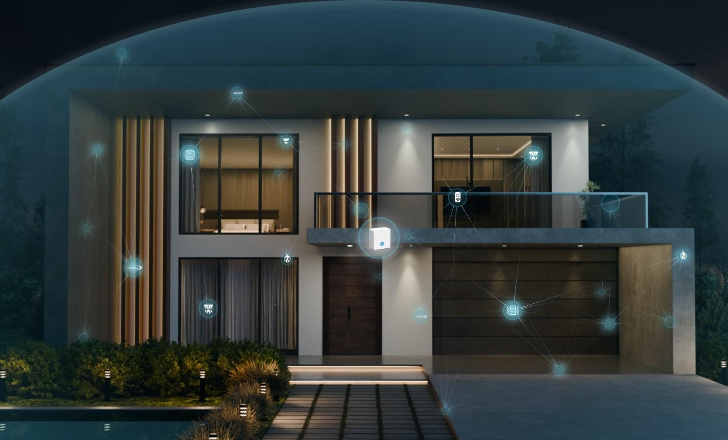 A stylish bedroom with a generous bed and a functional desk, blending comfort and modern design elements seamlessly.